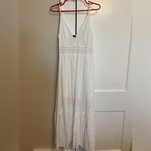 Simplee White Sundress. Never worn.
